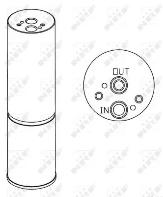 NRF 33168 - Trockner, Klimaanlage - EASY FIT Versand Am Gleichen Tag