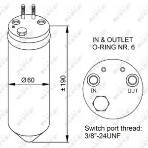 Expressversand NRF 33256 - Trockner, Klimaanlage - EASY FIT