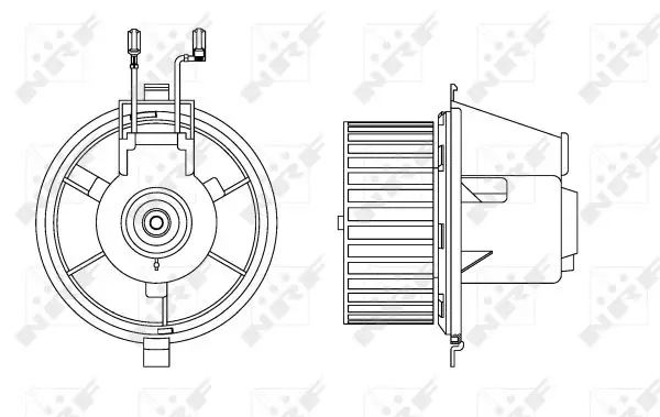 Neue Kollektion NRF 34165 - Innenraumgebläse