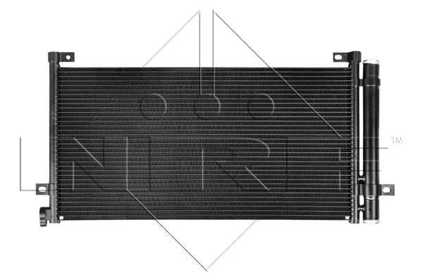 Echt NRF 350391 - Kondensator, Klimaanlage - EASY FIT