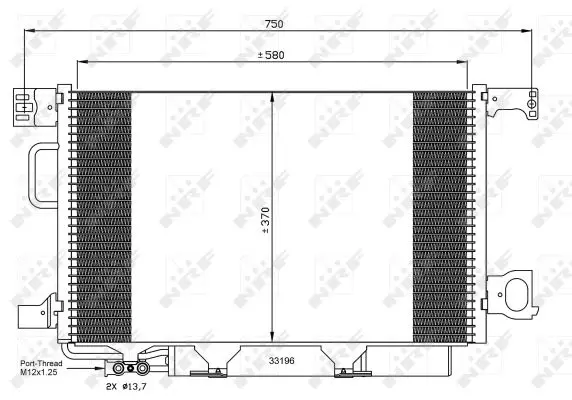 Super-Preis NRF 35623 - Kondensator, Klimaanlage - EASY FIT
