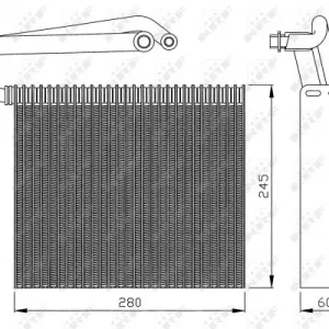 Bestpreis NRF 36110 - Verdampfer, Klimaanlage - EASY FIT