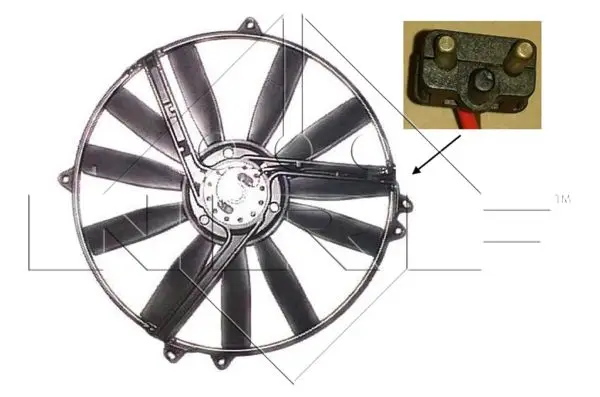 Heißes Angebot NRF 47300 - Lüfter, Motorkühlung