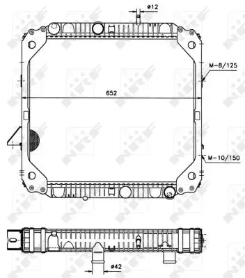 NRF 503474 - Kühler, Motorkühlung Letzte Chance