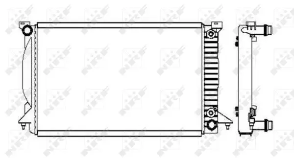 Neue Kollektion NRF 50544 - Kühler, Motorkühlung