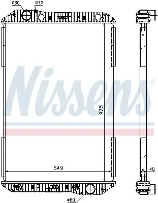 Must-Have NISSENS 625710 - Kühler, Motorkühlung