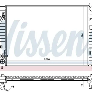 Sonderangebot NISSENS 675034 - Kühler, Motorkühlung