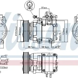 Mega-Angebot NISSENS 890129 - Kompressor, Klimaanlage - ** FIRST FIT **