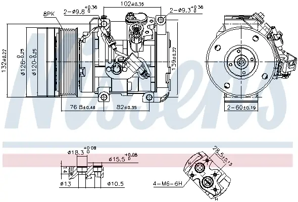 NISSENS 890870 - Kompressor, Klimaanlage - ** FIRST FIT ** Direktkauf