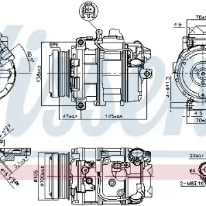 Aktuell NISSENS 89212 - Kompressor, Klimaanlage - ** FIRST FIT **