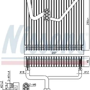 Geprüft NISSENS 92339 - Verdampfer, Klimaanlage
