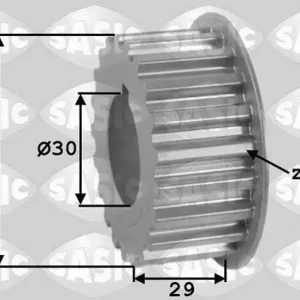 SASIC 1600001 - Zahnrad, Kurbelwelle Wochenendangebot