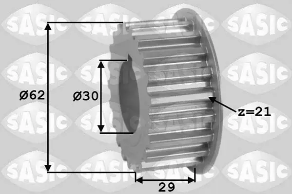 SASIC 1600001 - Zahnrad, Kurbelwelle Wochenendangebot