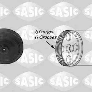 Angebot SASIC 2154003 - Riemenscheibe, Kurbelwelle