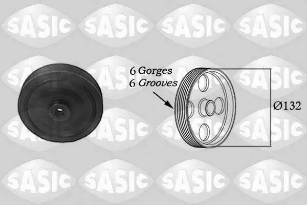 Angebot SASIC 2154003 - Riemenscheibe, Kurbelwelle
