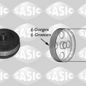 Mega-Angebot SASIC 2156019 - Riemenscheibe, Kurbelwelle