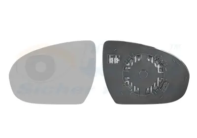 VAN WEZEL 8264837 - Spiegelglas, Außenspiegel - * HAGUS * Neuheit