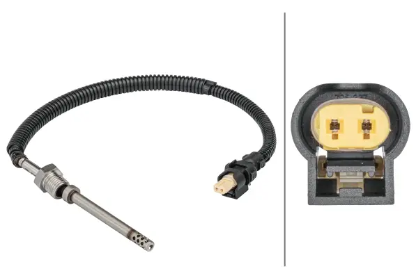 HELLA 6PT 358 181-551 - Sensor, Abgastemperatur Preiswert