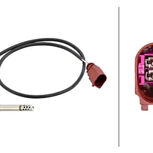 HELLA 6PT 358 181-651 - Sensor, Abgastemperatur Geprüft