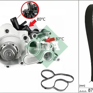 Knallerangebot Schaeffler INA 530 0761 30 - Wasserpumpe + Zahnriemensatz