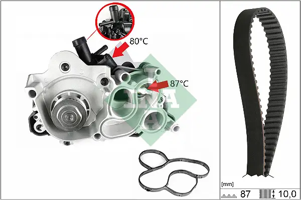 Knallerangebot Schaeffler INA 530 0761 30 - Wasserpumpe + Zahnriemensatz
