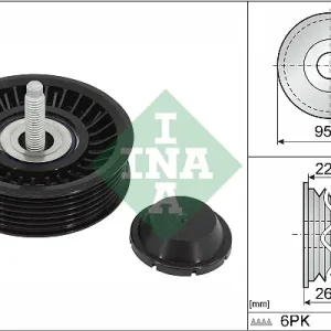 Direkt Vom Hersteller Schaeffler INA 532 0891 10 - Umlenk-/Führungsrolle, Keilrippenriemen