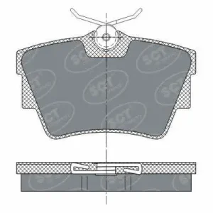 SCT Bremsbeläge SP289PR Begrenztes Angebot