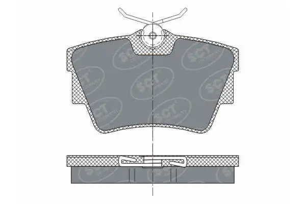 SCT Bremsbeläge SP289PR Begrenztes Angebot