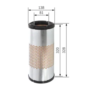 Must-Have BOSCH F 026 400 317 - Luftfilter