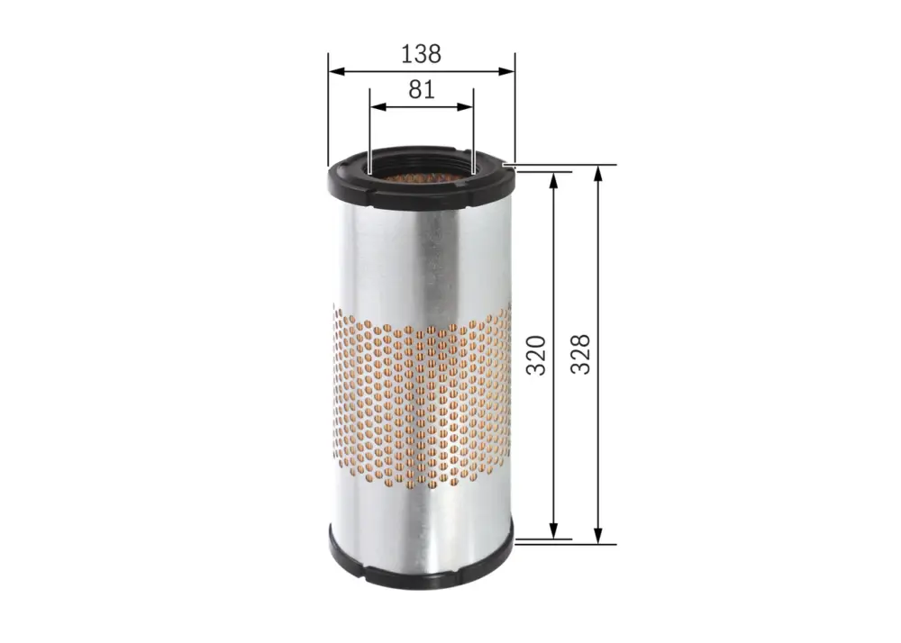Must-Have BOSCH F 026 400 317 - Luftfilter