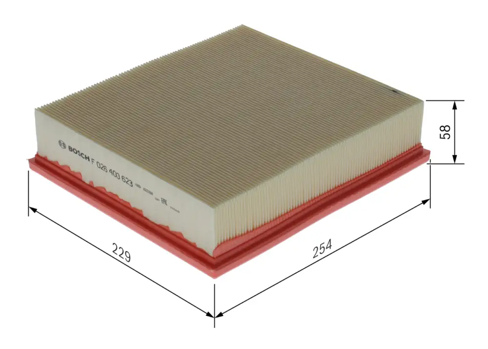 BOSCH F 026 400 623 - Luftfilter Schnäppchen