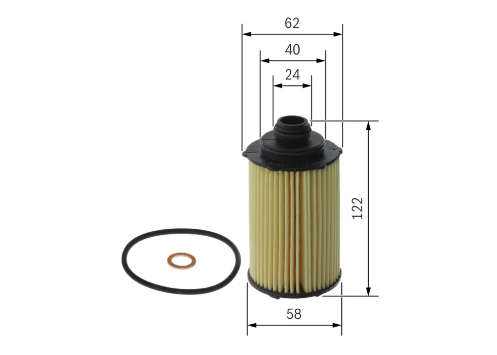 BOSCH F 026 407 348 - Ölfilter Sichere Zahlung