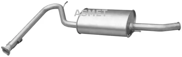 Mega-Angebot ASMET 09.077 - Endschalldämpfer