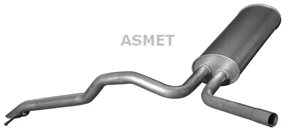 ASMET 10.122 - Endschalldämpfer Finale Aktion