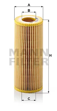 Echt MANN-FILTER HU 721 y - Hydraulikfilter, Automatikgetriebe