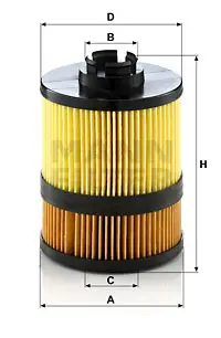 MANN-FILTER HU 9002 z - Ölfilter Neu