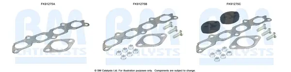 BM CATALYSTS FK91275 - Montagesatz, Katalysator Top-Seller