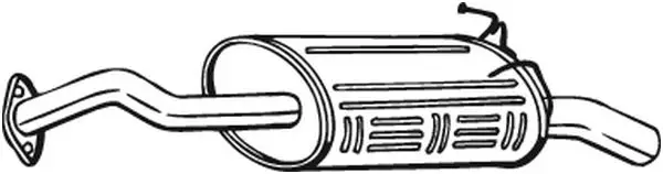 BOSAL 163-063 - Endschalldämpfer Preiswert