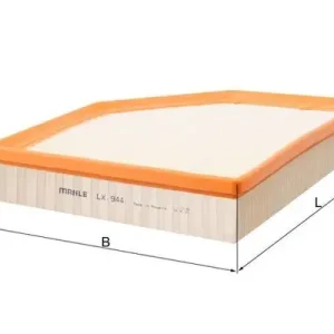 Meistverkauft KNECHT LX 944 - Luftfilter