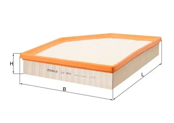 Meistverkauft KNECHT LX 944 - Luftfilter
