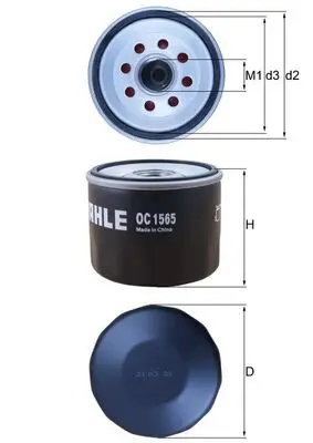 KNECHT OC 1565 - Ölfilter Jetzt Bestellen