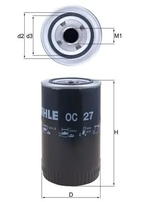 KNECHT OC 27 - Ölfilter Bestseller