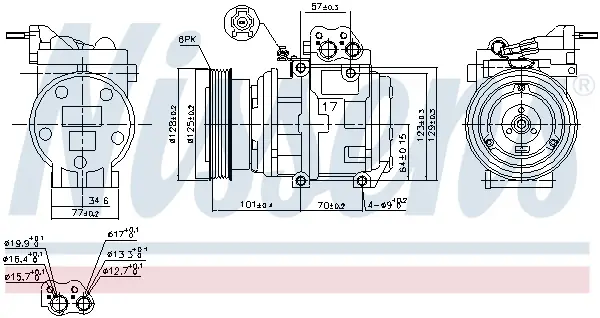 Markenware NISSENS 890067 - Kompressor, Klimaanlage - ** FIRST FIT **