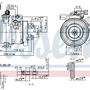 Kracherpreis NISSENS 890162 - Kompressor, Klimaanlage - ** FIRST FIT **