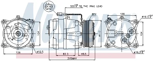 NISSENS 89060 - Kompressor, Klimaanlage - ** FIRST FIT ** Echt