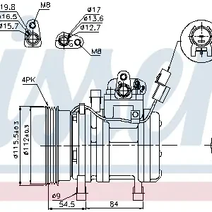 Top-Preis NISSENS 89255 - Kompressor, Klimaanlage - ** FIRST FIT **