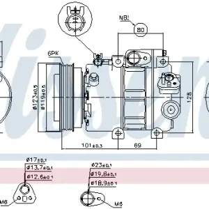 Billig NISSENS 89293 - Kompressor, Klimaanlage - ** FIRST FIT **