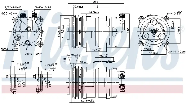 NISSENS 89321 - Kompressor, Klimaanlage - ** FIRST FIT ** Must-Have