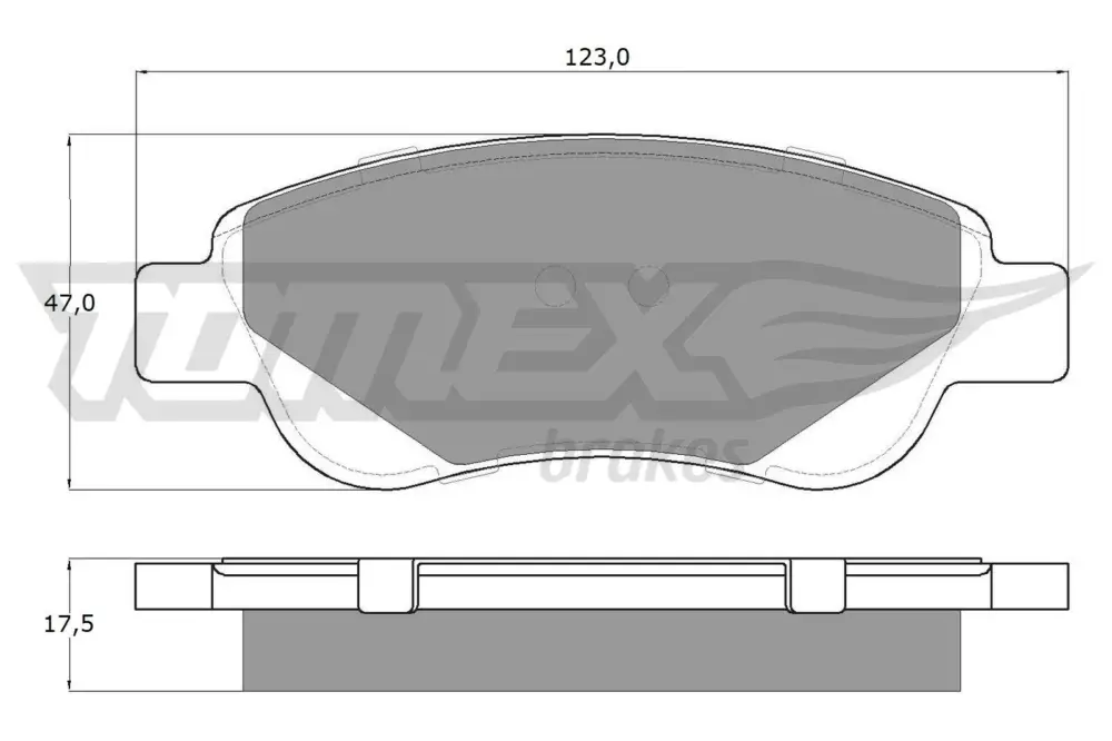 Sonderangebot TOMEX Brakes TX 14-37 - Bremsbelagsatz, Scheibenbremse