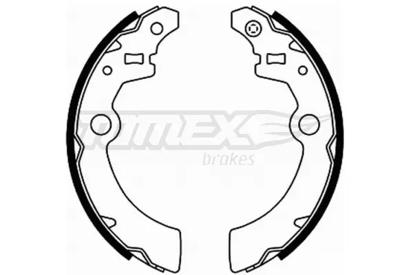 Top-Angebot TOMEX Brakes TX 21-91 - Bremsbackensatz
